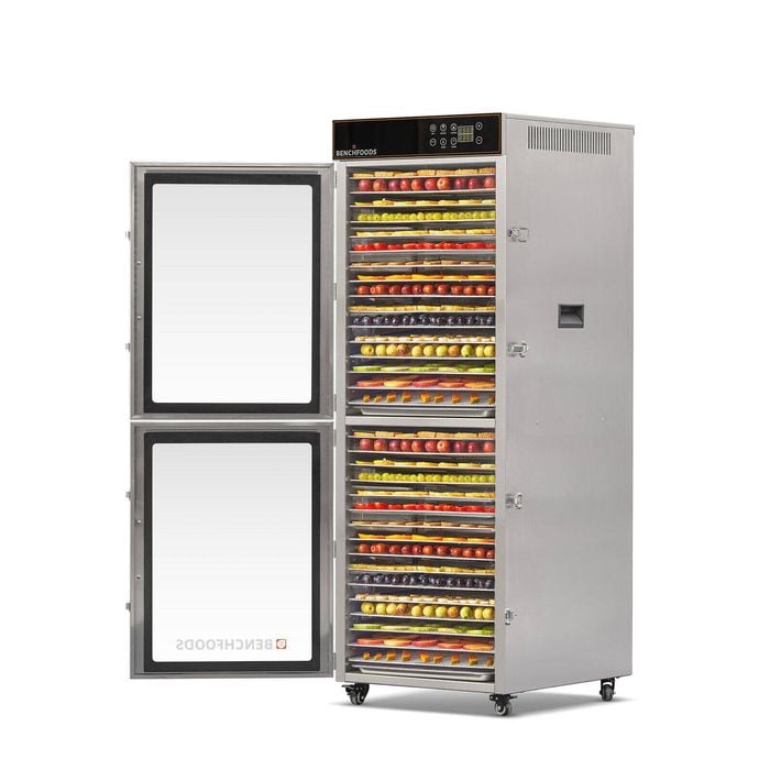 Benchfoods 32 Tray Vertical Commercial Dehydrator - 199 hrs | Stainless Steel | 575 mm