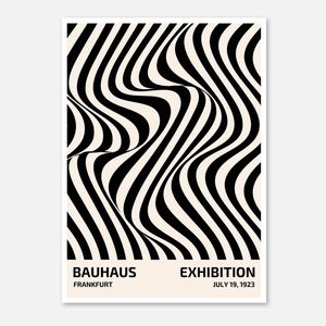 Galrie Bauhaus 1923 Exhibition Poster Art Print Modernist Design, Poster Only, A1 60 x 84cm (23 x 33inch)