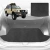 6D Diamond Car Boot Mat for Toyota LandCruiser 80 1990-1998-Cargo Mat-Black-Outback GT