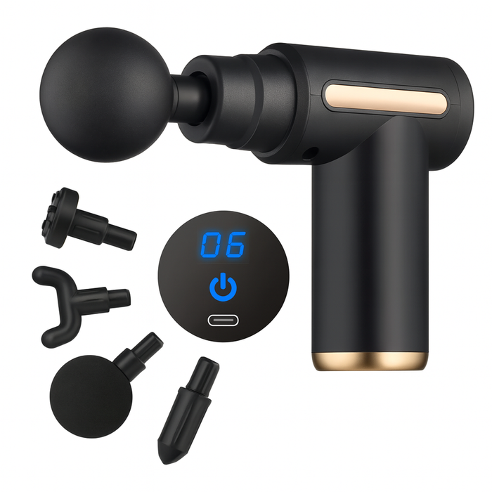 Portable Fascia Massage Gun – Deep Tissue Body & Neck Massager