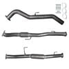 Ignite Exhausts Dump Pipe Back For Nissan D40 Navara V6 V9x Stx550 Turbo 3" Hotdog Raw Aluminised Steel