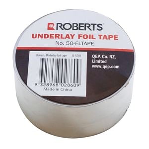 Roberts 50mm x 25m Foil Underlay Tape