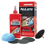 Mothers Nulens 236ml Headlight Renewal Kit Polish