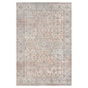 Urban Style Bazaar Printed Microfibre Rug – Peach | 160 X 240cm