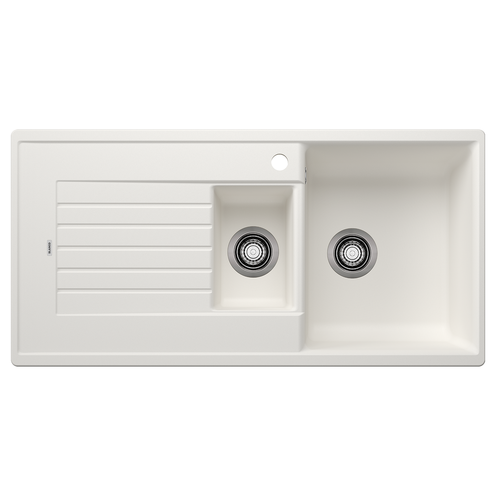 BLANCO White Silgranit ZIA 6S Right-Hand Bowl 528021