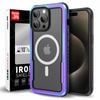 Tough On iPhone 15 Pro Case Iron Shield with MagSafe Iridescent