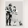 Galrie Banksy Stop and Search Poster 2007 - Museum Quality Art Print, White Frame, A3 30 x 42cm (12 x 16inch)