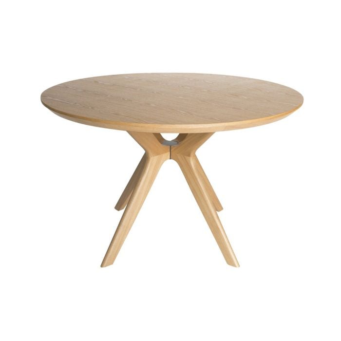SK Designer Living | Doreen Collection | Round Wood Dining Table | 120cm - Natural