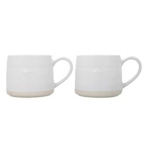 Mikasa Stoneware 2pc 380ml Cosy Mug Star