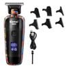 NNEOBA Hair Trimmer for Men 0mm T-Blade Electric Clipper Beard Razor Black