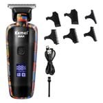 NNEOBA Hair Trimmer for Men 0mm T-Blade Electric Clipper Beard Razor Black