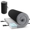 Costway Foldable Memory Sponge Camping Mattress Outdoor Sleeping Mat Grey