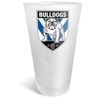 NRL Frosted Conical Glass - Canterbury Bulldogs - 500ml - Single