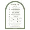 Stylish Pool CPR Sign Green & White Halo