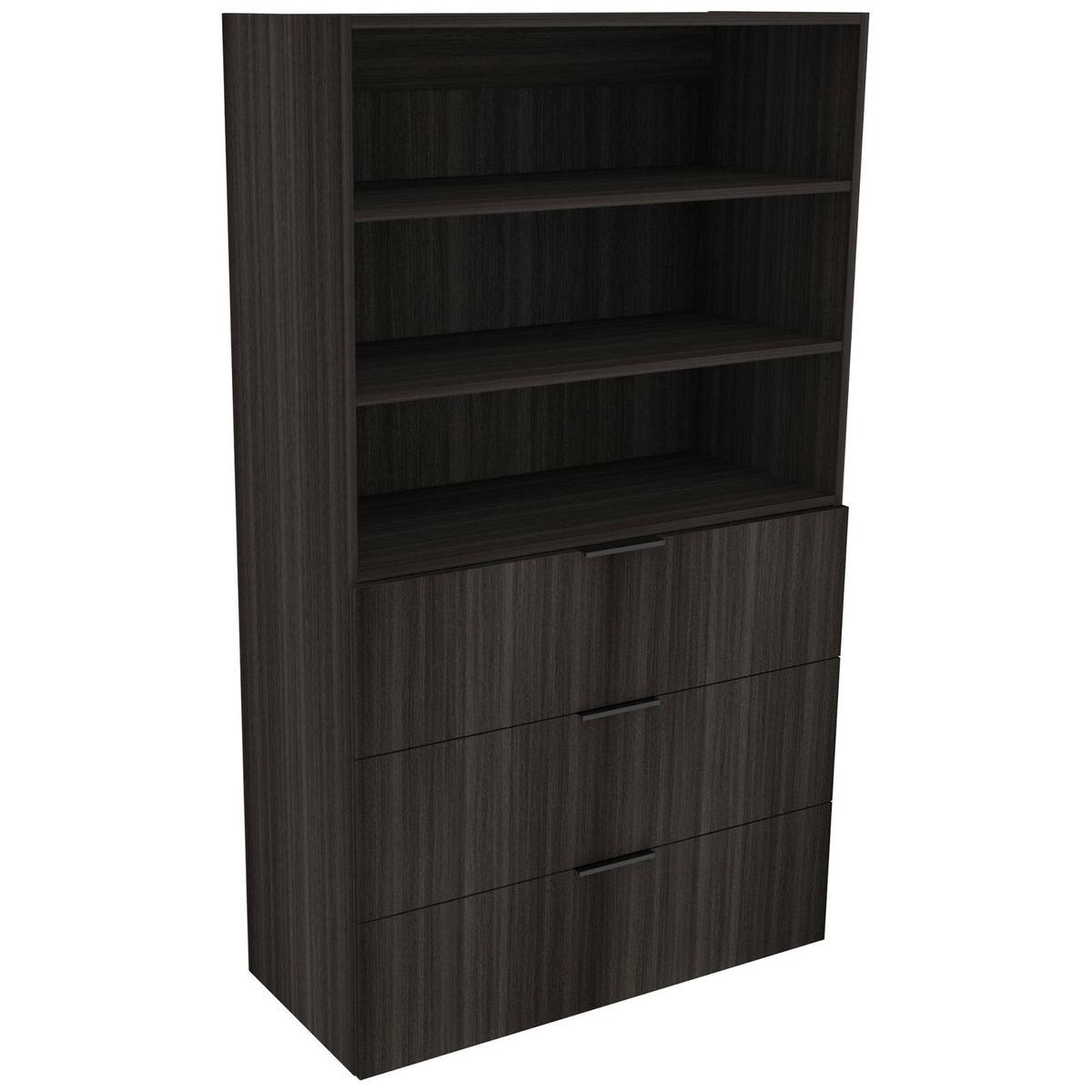 Lugna 1536 x 900 x 380mm Storm Ready to Assemble Robe Insert 2 Shelf 3 ...
