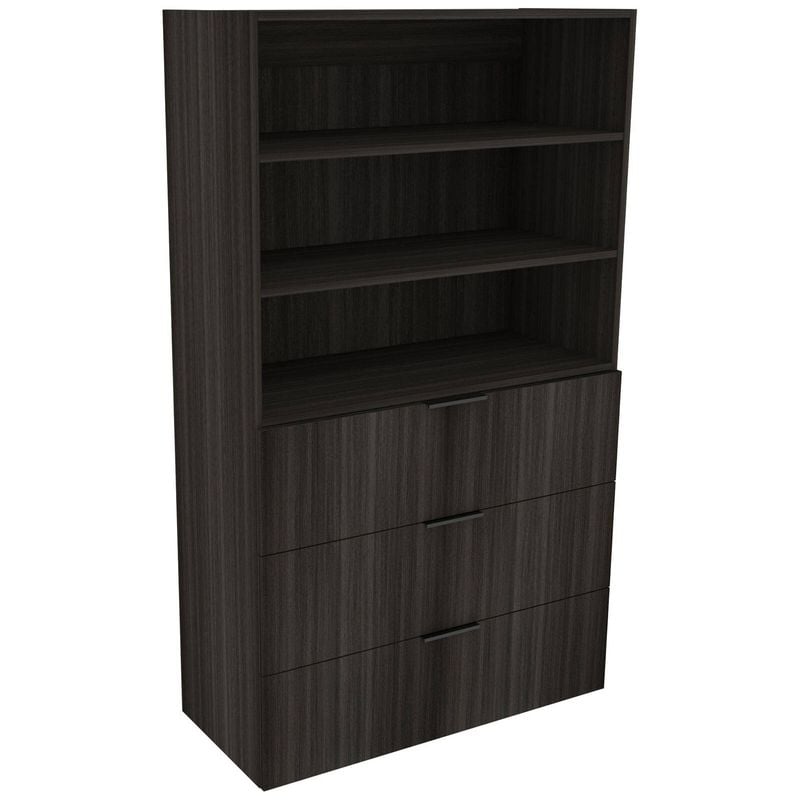 Lugna 1536 x 900 x 380mm Storm Ready to Assemble Robe Insert 2 Shelf 3 Drawer Unit