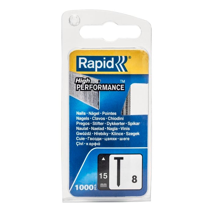 Rapid 15mm Brads -1000 Pack