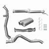Ignite Exhausts Turbo Back For Mitsubishi Mr Triton 2.4l 3" No Cat & Muffler Raw Aluminised Steel