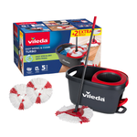 Vileda Easy Wring And Clean Turbo Mop With 2 Refills
