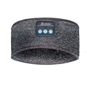 Catzon Music Headband Bluetooth 5.0 Headphones HD Stereo for Workout-Grey
