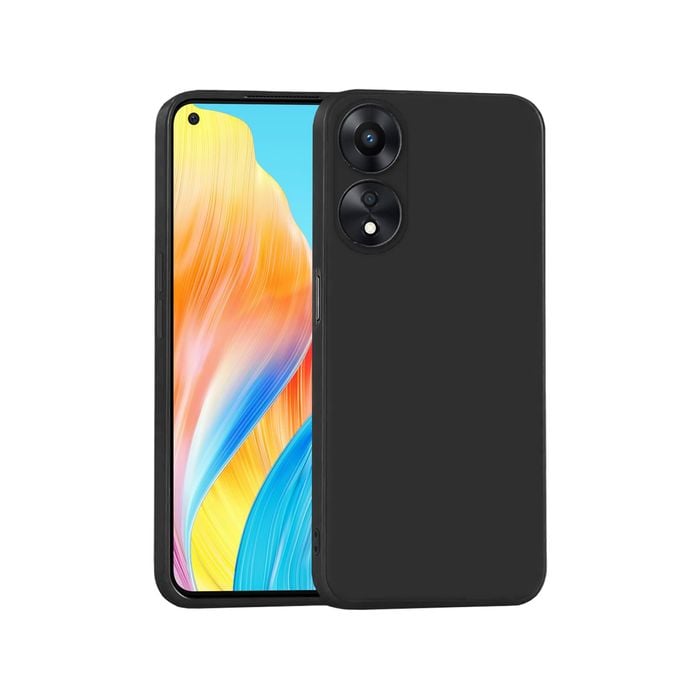 MEZON OPPO A78 4G Slim Black Lightweight TPU Gel Back Case