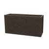 Northcote Pottery Small Black Precinct Lite Garden Trough Pot