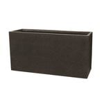 Northcote Pottery Small Black Precinct Lite Garden Trough Pot