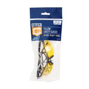 Citeco Yellow Safety Glasses Anti Fog