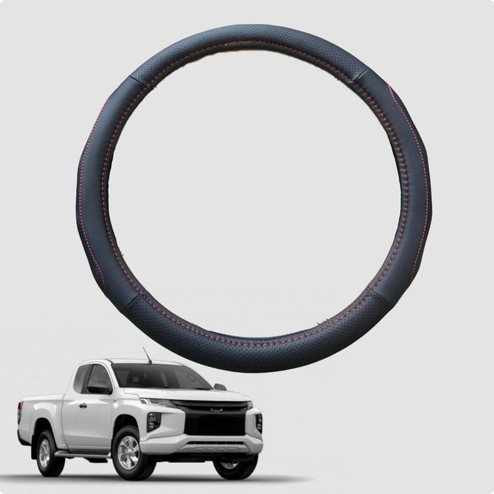 Steering Wheel Cover for Mitsubishi Triton Single Cab 2015-2023 (MQ MR) 38CM | Circle