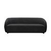 Marcel 3 Seater Boucle Fabric Sofa Charcoal