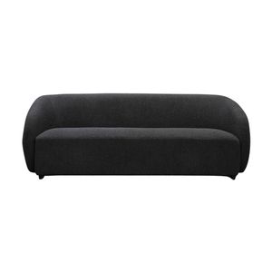 Marcel 3 Seater Boucle Fabric Sofa Charcoal