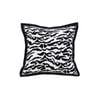 SOGA 45cm Black and White Luxury Throw Pillow