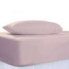 The Lighthouse Washed Cotton Combo Bedding Set With Pillowcase Double Pink