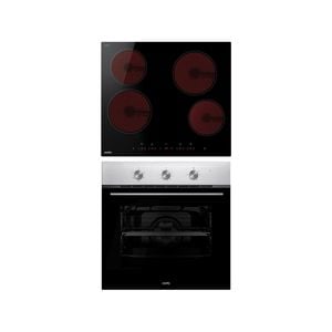 Esatto 60cm Electric Oven And Ceramic Cooktop Pack
