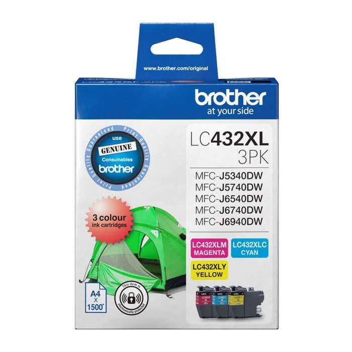 Lc432xl Colour Value Pack 1xcyan 1x Magenta 1x Yellow