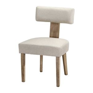 Dining Chairs Beige x2