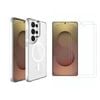 Icoverlover For Samsung Galaxy S26 Ultra Case Compatible With Magsafe + [2-pack] Glass Screen Protectors, Clear