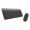 Logitech MK470 Slim Wireless Keyboard and Mouse Combo - Black