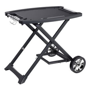 Jumbuck Portable Gas BBQ Foldable Trolley