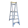 Indalex 1.2m 180kg Pro Series Industrial Aluminium Platform Ladder
