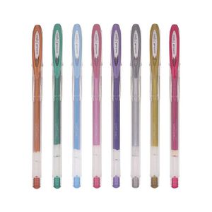 Uni-Ball Signo Noble Metalic Fine Pen Assorted (Wallet of 8)