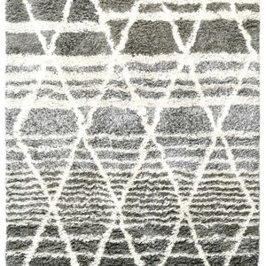 Luxurious Handmade Wool Rug - Comfy 6228 - Grey - 190x280cm