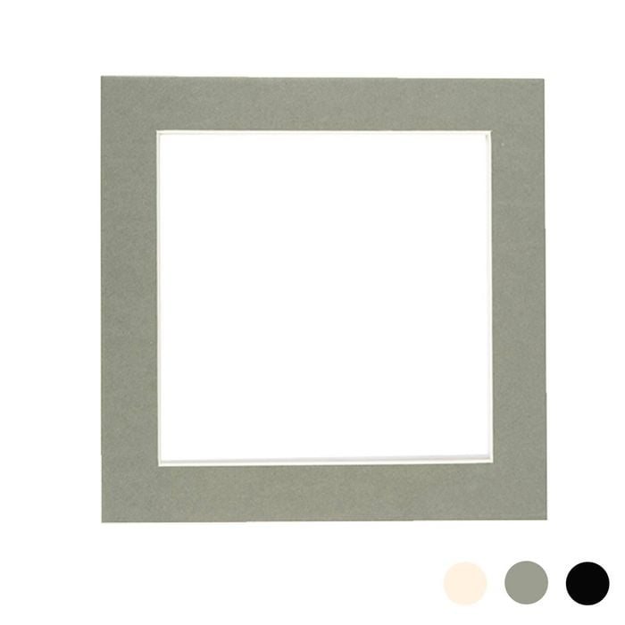 Picture Photo Mount - To Fit Frame Size 8 x 8" for Image Size 6 x 6"