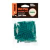 Ramset 7 x 25mm Green Wall Plugs - 100 Pack