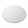 Soft Round Rugs for Bedrooms - Fluffy Shaggy Carpet (White, 80cm)