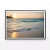 Blurred Tropical Beach View  Print 100% Australian Made 120x90cm  (Poster)