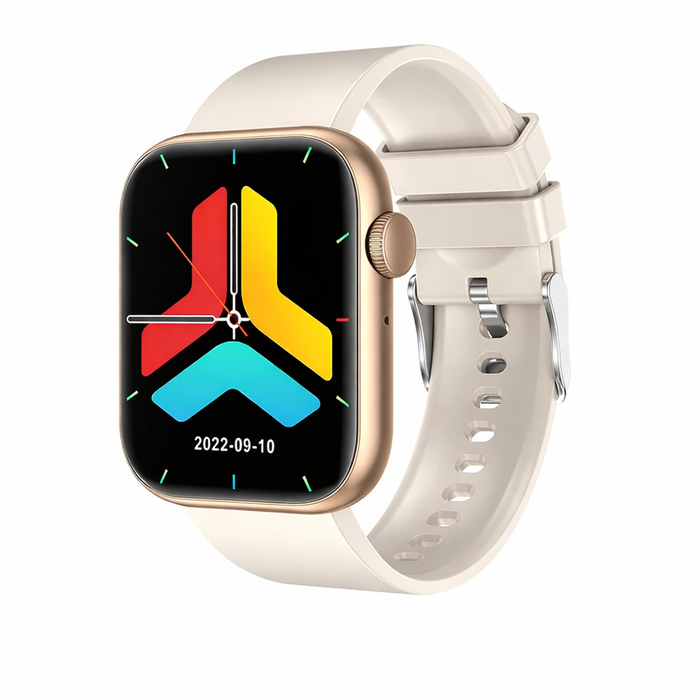 Smart Watch Bluetooth Call – Full Touch Screen Fitness Tracker, Waterproof Sport Smartwatch White