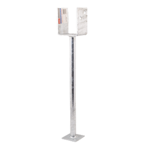 Pryda 450x90mm M12 Full Stirrup Post Anchor