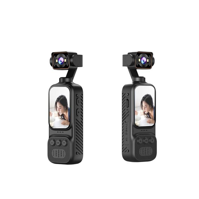 Pocket Portable Multi-function Camera – Rotating Lens Built-in Fill Light 2.0" Hd Display