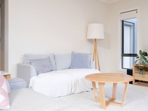 Fresh and tidy living room after a quick home clean
